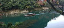 Katsura river near Kyoto Japan